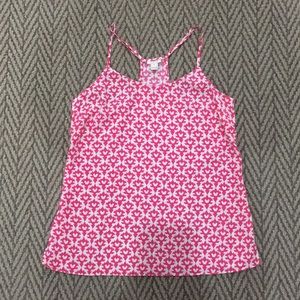 J Crew geometric print camisole